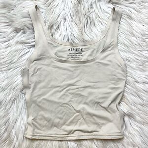 Almere Women's Cream Shaping Tank Top Size XS